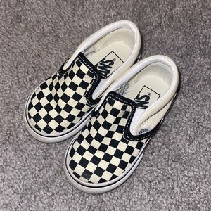 Toddler Checkered Vans